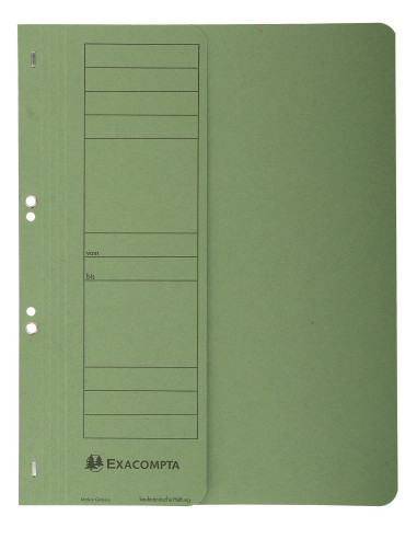 DOSAR CARTON CAPSE 1/2 VERDE EXACOMPTA,EX351625B