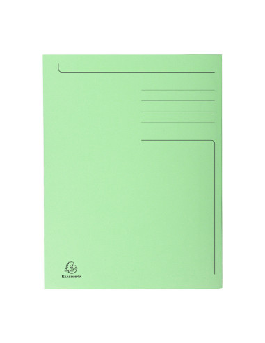 DOSAR CARTON PLIC VERDE EXACOMPTA,EX448013E