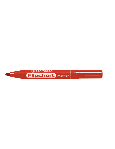 MARKER FLIPCHART ROSU 2.5MM 8550 CENTROPEN,CE855003