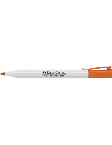 FC156015,Marker whiteboard Faber-Castell 1560 slim, Portocaliu