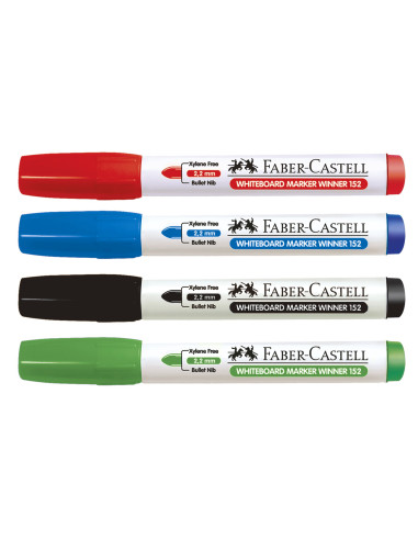FC159321,Marker whiteboard 152 winner Faber-Castell, Rosu