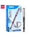 ROLLER FREE INK 0.5MM NEGRU DELI,DLEQ20220