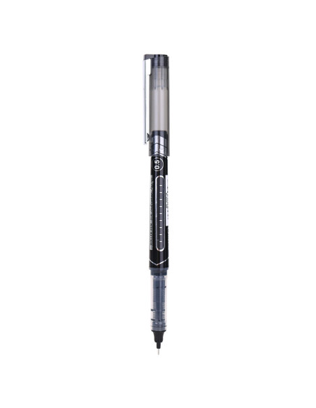 ROLLER FREE INK 0.5MM NEGRU DELI,DLEQ20220