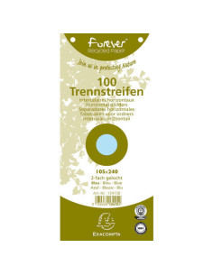 SEPARATOARE CARTON 105*240 MM ALBASTRE EXACOMPTA,EX13415B