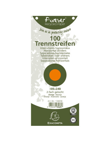SEPARATOARE CARTON 105*240 MM PORTOCALII EXACOMPTA,EX13465B