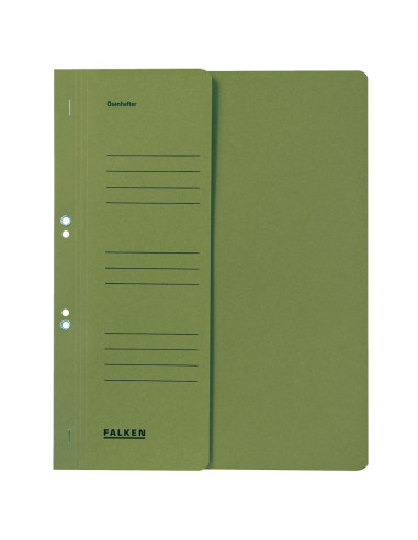 DOSAR CARTON CAPSE 1/2 VERDE FALKEN/EXACOMPTA,FA80000490F