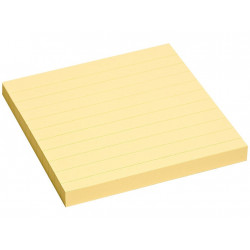 Notes Adeziv Yellow Liniat 125 X 75 Mm 100 File