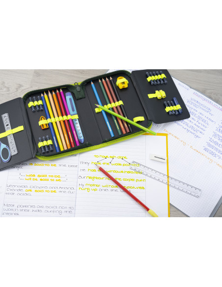 PENAR ECHIPAT 42 PIESE DINOZAURI EBERHARD FABER,EF577559