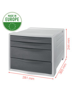 CABINET 4 SERTARE CORAI COLOUR'ICE ESSELTE,ES628457 2