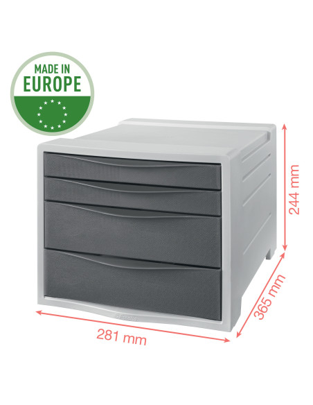 CABINET 4 SERTARE CORAI COLOUR'ICE ESSELTE,ES628457
