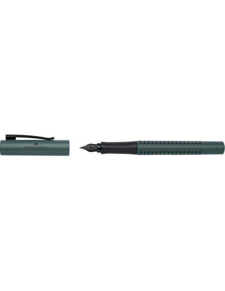 FC140871,Stilou grip Faber-Castell 2011, Penita M, Verde inchis