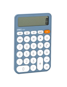 CALCULATOR BIROU 12DIG PLASTIC FASHION EM124 BLEU 2
