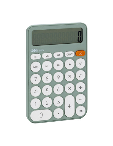 CALCULATOR BIROU 12DIG PLASTIC FASHION EM124 VERNIL