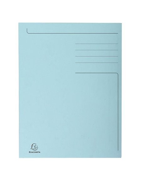 Dosar carton plic albastru, Exacompta 