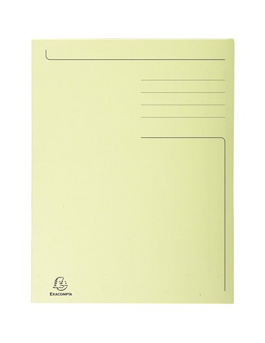 Dosar carton plic galben, Exacompta 