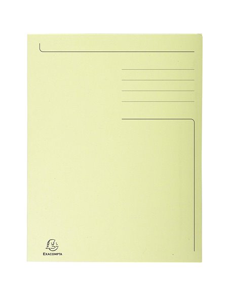 Dosar carton plic galben, Exacompta 