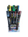 Set 5 markere UNI POSCA PC-5M, 1.8-2.5 mm, POS17-PC5M
