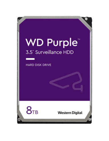 Hard disk 8TB - Western Digital PURPLE WD80PURX,WD80PURX