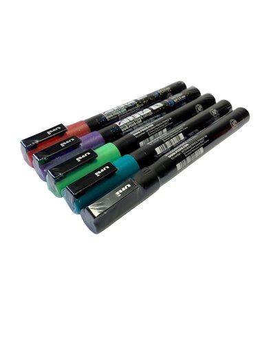 Set 5 Markere UNI POSCA PC-3M, 0.9-1.3 mm, POS18-PC3M