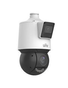 Camera Dual-lens IP, PTZ, 4MP, 25X, IR100m&WL30m, Audio, Alarm