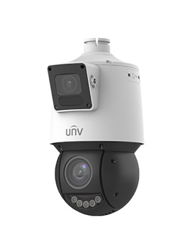 Camera Dual-lens IP, PTZ, 4MP, 25X, IR100m&WL30m, Audio, Alarm