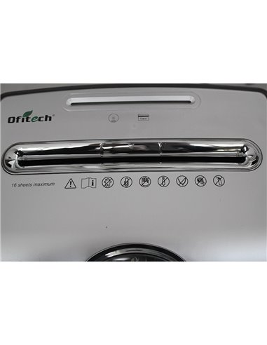 Distrugator documente, tip cross-cut (confetti) OFITECH, OS1601DI