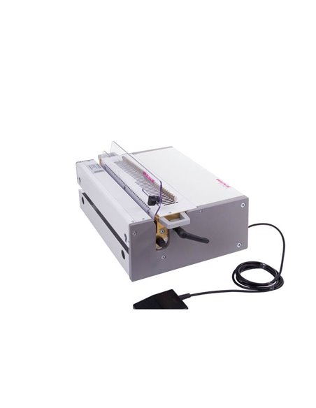 Echipament profesional electric pentru perforat documente cu module de cutite interschimbabile pentru perforare RENZ DTP 340M