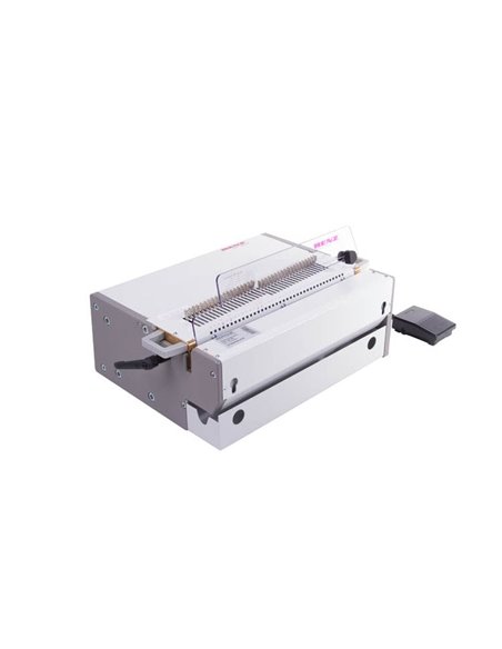 Echipament profesional electric pentru perforat documente cu module de cutite interschimbabile pentru perforare RENZ DTP 340M