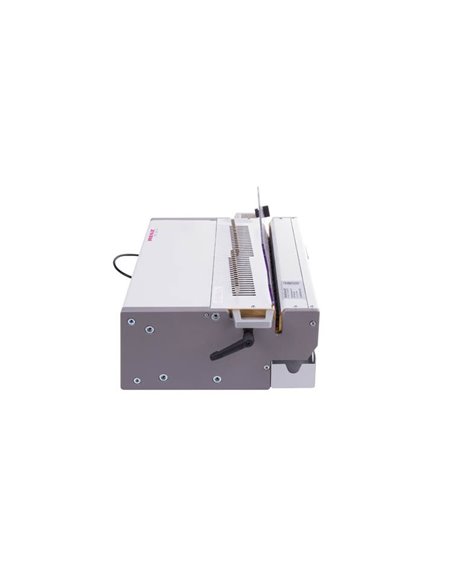 Echipament profesional electric pentru perforat documente cu module de cutite interschimbabile pentru perforare RENZ DTP 340M