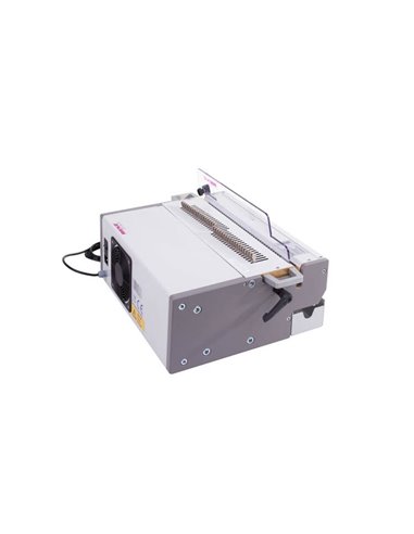 Echipament profesional electric pentru perforat documente cu module de cutite interschimbabile pentru perforare RENZ DTP 340M