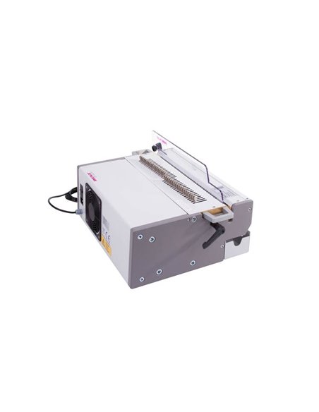 Echipament profesional electric pentru perforat documente cu module de cutite interschimbabile pentru perforare RENZ DTP 340M