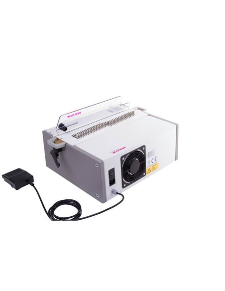 Echipament profesional electric pentru perforat documente cu module de cutite interschimbabile pentru perforare RENZ DTP 340M