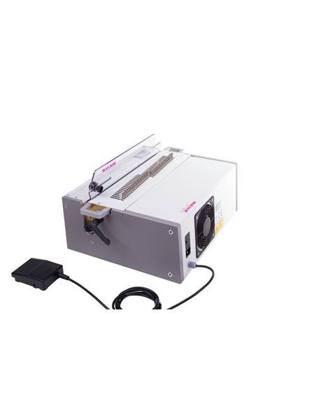 Echipament profesional electric pentru perforat documente cu module de cutite interschimbabile pentru perforare RENZ DTP 340M