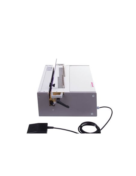 Echipament profesional electric pentru perforat documente cu module de cutite interschimbabile pentru perforare RENZ DTP 340M