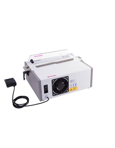 Echipament profesional electric pentru perforat documente cu module de cutite interschimbabile pentru perforare RENZ DTP 340M