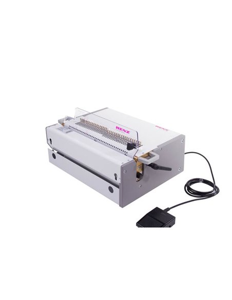 Echipament profesional electric pentru perforat documente cu module de cutite interschimbabile pentru perforare RENZ DTP 340M