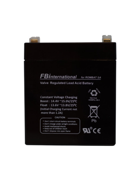 Acumulator 12V, 4Ah - FBi HGL12-4,HGL12-4