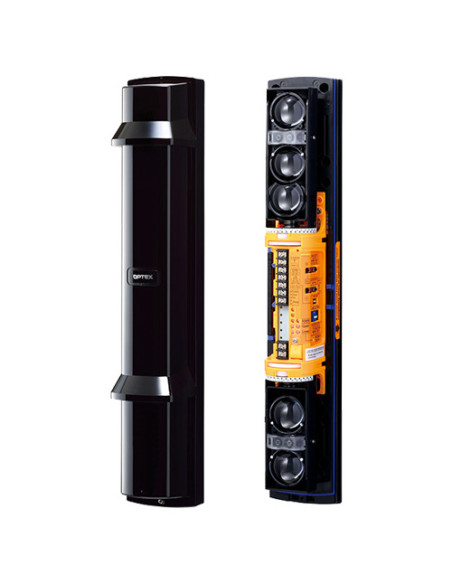 Bariera IR de exterior 100m, 4 fascicule, 4 canale Professional