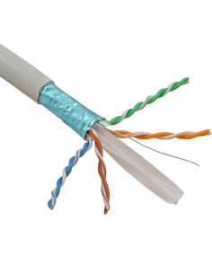 Cablu FTP, cat 6E, CUPRU 100%, manta LSZH 305m - ELAN