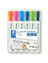 Marker whiteboard STAEDTLER, varf rotund 2 mm 6 culori/SET - ST-351-WP6-1