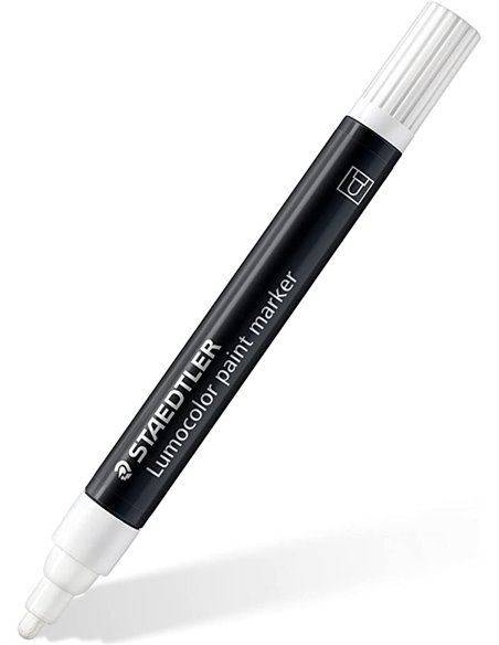 Marker STAEDTLER Lumocolor cu vopsea acrilica 6 culori/SET, ST-349-C6