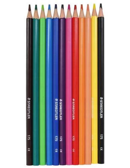 Creioane colorate STAEDTLER 12 culori/SET, ST-176-PMC12