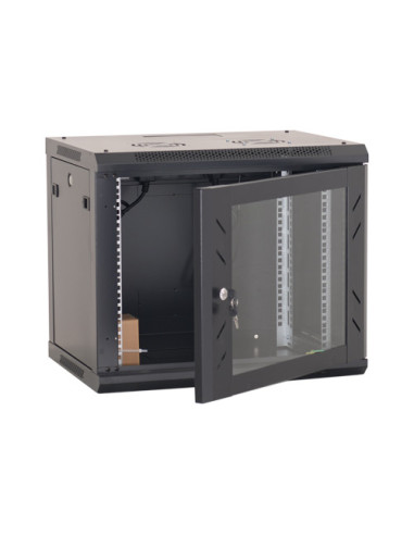 Rack perete 12U 19' 600x600, negru - ASYTECH Networking