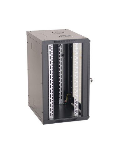 Rack perete 15U 19' 600x450, negru - ASYTECH Networking