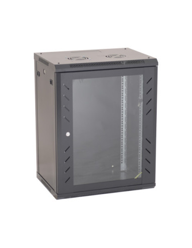 Rack perete 15U 19' 600x600, negru - ASYTECH Networking