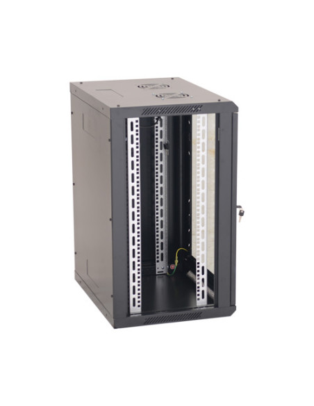 Rack perete 15U 19' 600x600, negru - ASYTECH Networking
