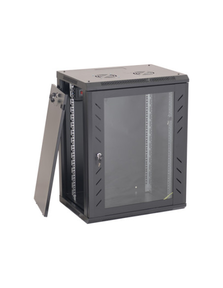 Rack perete 15U 19' 600x600, negru - ASYTECH Networking