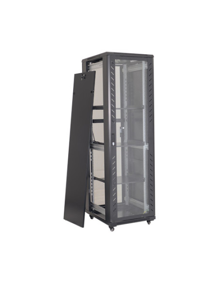 Rack podea 37U 19' 600x600, negru - ASYTECH Networking