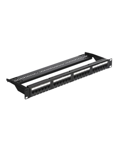 Patch Panel 1U, UTP cat5e, 24 porturi RJ45 - ASYTECH Networking