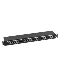 Patch Panel 1U, FTP cat5e, 24 porturi RJ45 - ASYTECH Networking